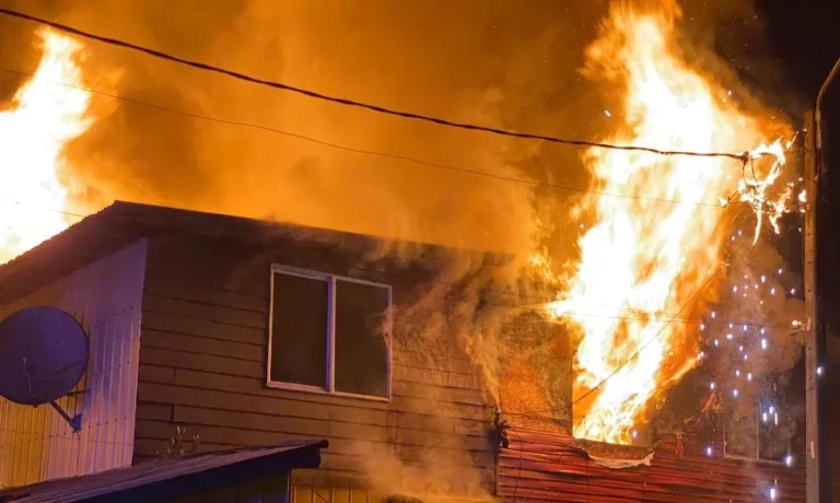 Hombre de 51 años muere en incendio que destruyó por completo una vivienda en Quilleco